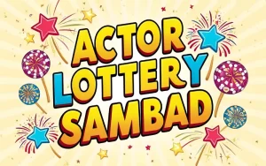 actor lottery sambad